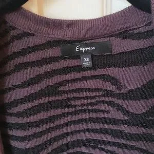 Pull Express Laser Cut Noir - Taille S, En Rayon, Jamais Porté
